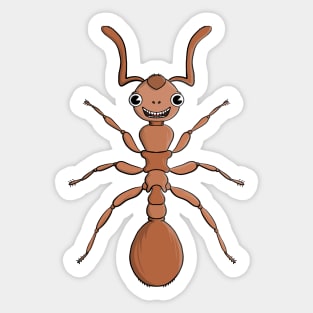 Hug an ant Sticker